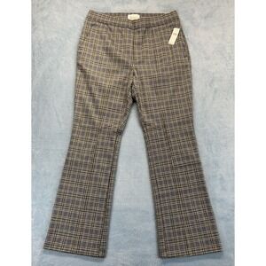 Anthropologie Womens Pants‎ Multicolor Large Flare Polyester Blend (34x31) New